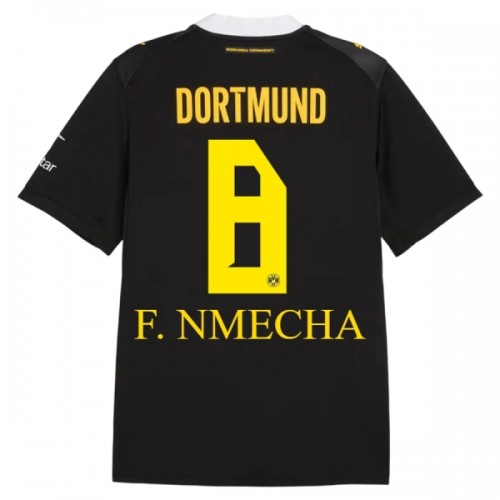 Maillot de Foot Borussia Dortmund F. Nmecha 8 Exterieur 2026-27 Maillot de Foot Borussia Dortmund F. Nmecha 8 Exterieur 2026-27